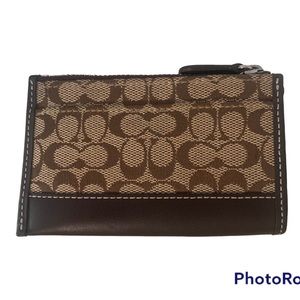 Signature Coach Card Holder with Key Chain